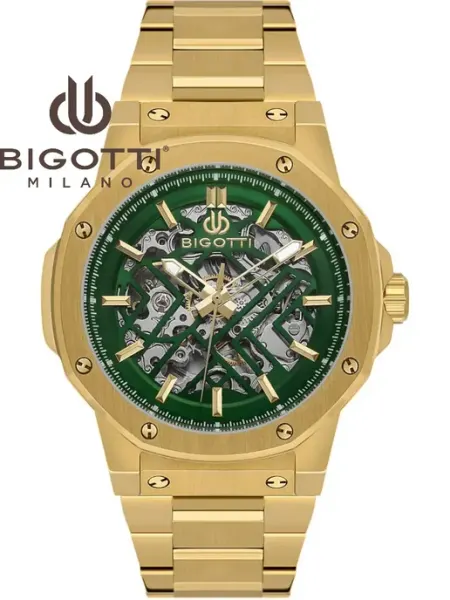 Итальянские механические часы BG.1.10633-4 с автоподзаводом Bigotti Milano