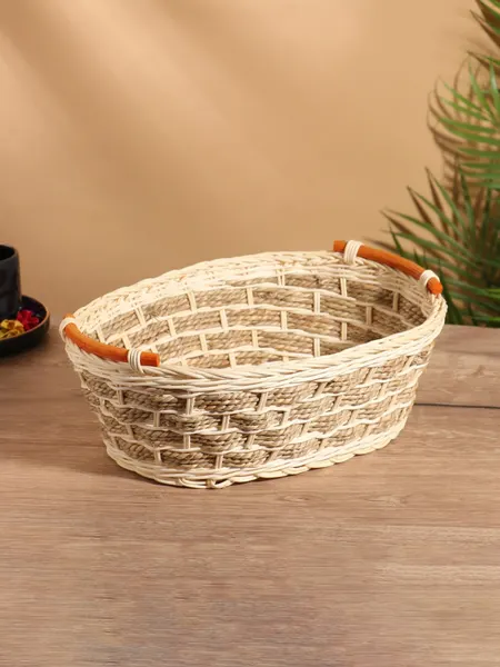 Корзина плетеная 32x25x11 см, ротанг
