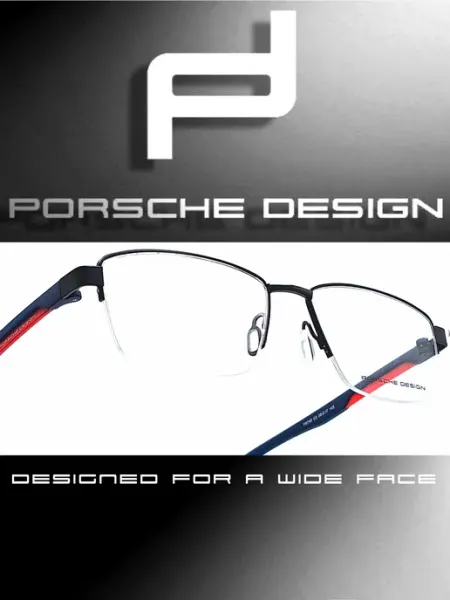Оправа для очков для зрения мужская итальянская Porsche Design
