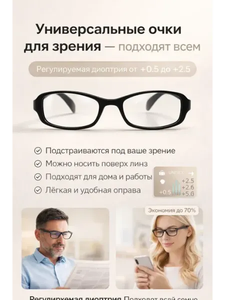 Очки для чтения коррегирующие Saidmarket