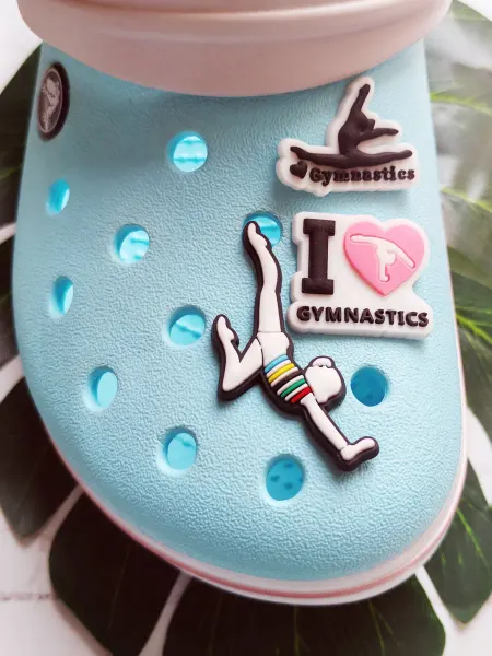 Fun_Jibz Джибитс гимнастка гимнастика на Crocs