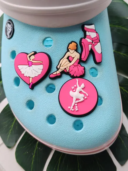 Fun_Jibz Джибитс балет балерина танцы для Crocs