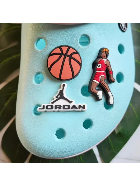 Fun_Jibz Джибитсы для crocs Баскетбол мяч Jordan