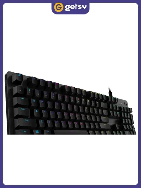 Клавиатура игровая G512 Carbon GX Brown, проводная, USB-A LOGITECH