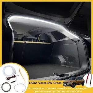 LADA Vesta SW Cross Подсветка багажника для автомобиля, Оригинальное автомобильное Штифтовое соединение, С предохранителем плавкого типа, Белый свет, Длина полукруга