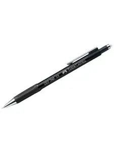 Карандаш механический Faber-Castell "Grip 1345" 0,5мм, B, грип, с ласт., автоподача грифеля, черный (134599)