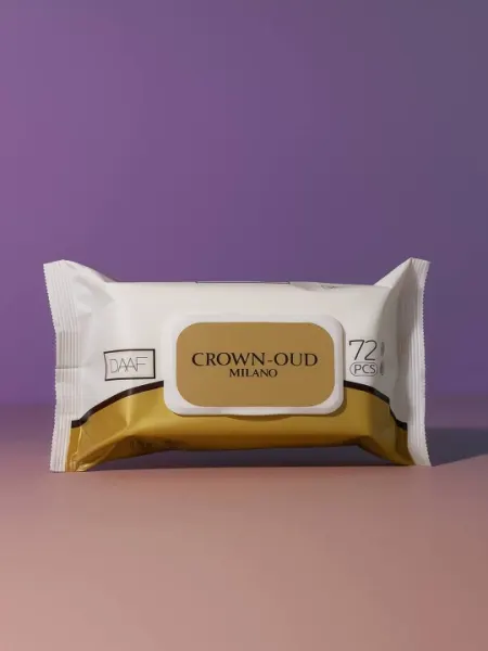 Влажные салфетки Crown-oud Milano, 72 шт