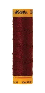 Нить отделочная Mettler Seralon Top-Stitch 30 м, цвет 0918 Клюква