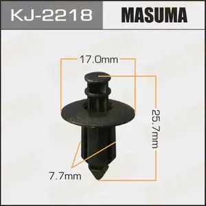 Клипсы крепежные автомобильные Toyota (OEM 90467-08180, 15530-1753, 09409-08308-T01) KJ-2218, 10 шт.