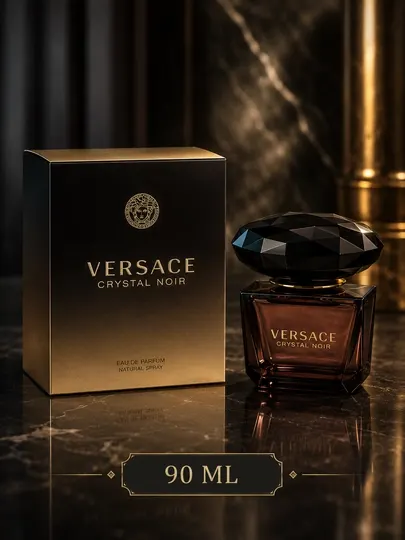 Женская парфюмерная вода Versace Crystal Noir EDP, 90 мл