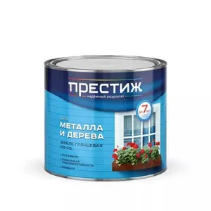 Престиж Эмаль алкидная, глянцевая, шоколад, 1.9 кг, ПФ-115