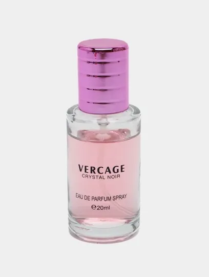VERCAGE CRYSTAL Noir, универсальный и уникальный парфюм для женщин, 20 мл
