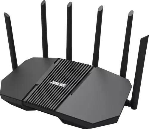 Роутер беспроводной Asus BE9400 100/1000/2500BASE-T черный (RT-BE90U)