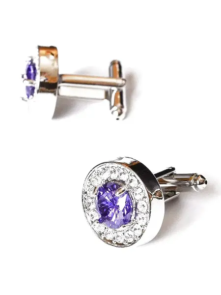 CufflinksBoutique Элегантные мужские запонки с кристаллом