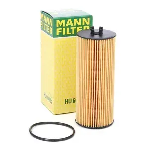 Фильтр масляный для Mercedes C117 2013-2019, Мерседес C117 фильтр масляный MANN-FILTER HU 6008 Z, oem A2781800009