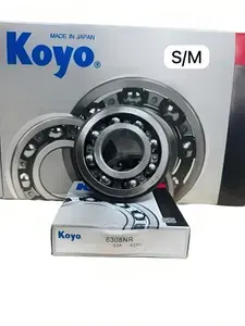 Подшипник KOYO 6308 NR (750308) 40х90x23 шариковый с канавкой и стопорным кольцом,совместим для А/М Next