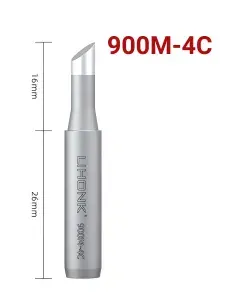 Жало для паяльника Lihonk 900M-4C прямой скос, 4мм.