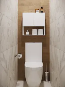 DECOROLLI Шкаф для ванной,, 50х16х50 см, Универсальный