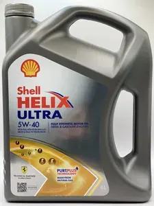 Motorcraft Sheлл Ультра 5W-40 Масло моторное, Синтетическое, 4 л