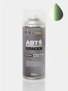 Краска PEUGEOT, код 8M, VERT OURANOS, автомобильная эмаль FixPaint Spray в аэрозольном баллончике 520 мл