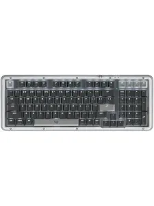 Клавиатура Logitech K98M механическая графитовый USB беспроводная BT/Radio Multimedia LED (920-013040)