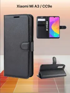 Чехол-книжка PRESTIGE с функцией подставки для Xiaomi Mi A3 / CC9e (черный)