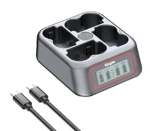 Зарядное устройство KingMa BM069-W235 для четырех аккумуляторов Fujifilm NP-W235