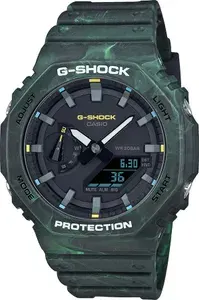 Мужские наручные часы Casio G-Shock GA-2100FR-3A с гарантией