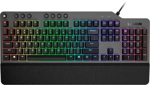 Клавиатура проводная компьютерная K500 RGB механическая