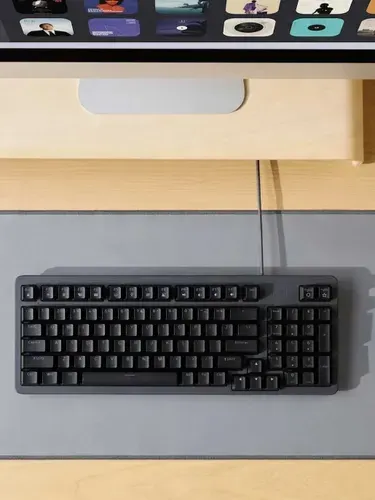 Клавиатура проводная K848 механическая черный USB