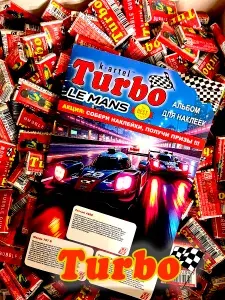 Альбом для коллекционирования наклеек от жвачки Turbo Турбо Леманс