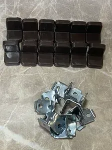 Уголок металлический с пластиковой крышкой, венге (12 шт)