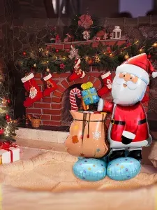 Новогодняя надувная фигура Деда Мороза