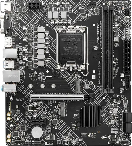 Материнская плата MSI PRO H610M-G D5