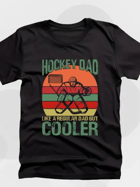Четкий стиль Футболка хоккейная Hockey Dad