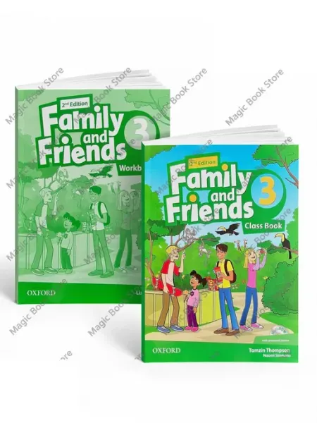 Family and Friends 3. ПОЛНЫЙ КОМПЛЕКТ Учебник + Рабочая Тет