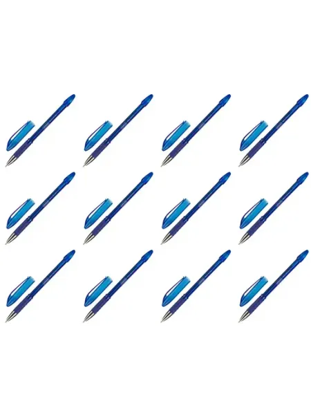 Ручка шариковая Wave линия 0,5мм, 12 шт Attache