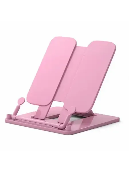 Подставка для книг пластиковая Pastel, розовый ErichKrause