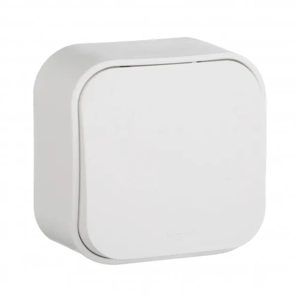 8 шт. Legrand Quteo Белый Выключатель 1-клавишный 10А 782200