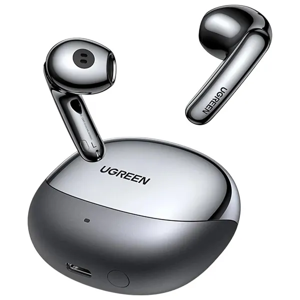 Беспроводные наушники UGREEN WS203 (35194) HiTune H6 Pro Active Noise-Cancelling серебристые