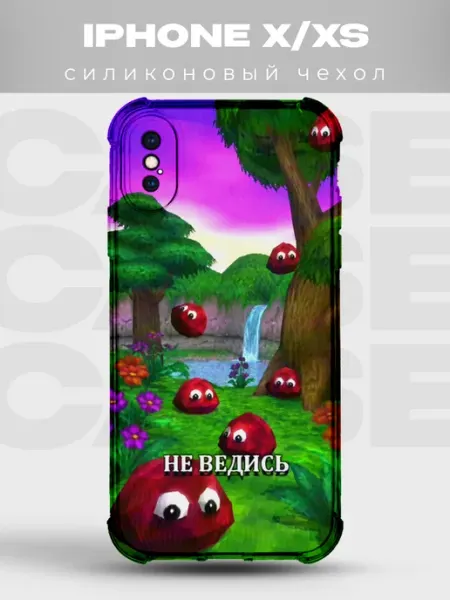 Чехол на iPhone X XS Зазеркалье PRINTberries