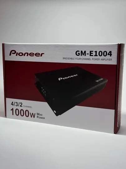Автомобильный усилитель Pioneer 4-канальный:1000w - Усилители для авто