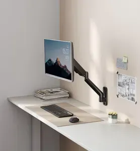 Кронштейн Butler 519 для ТВ и монитора 17"-32" настенный, 2-9 кг, чёрный