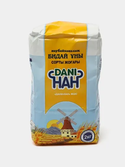 Мука пшеничная DANI HAH, высший сорт, 2 кг