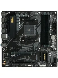 Материнская плата mATX GIGABYTE B550M DS3H R2 (AM4, AMD B550, 4*DDR4 (3200), M.2, 4*SATA, PCIe, 4*USB 3.0, 2*USB 2.0, HDMI, DP)