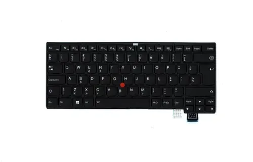 Клавиатура для Ноутбука Lenovo LenovoThinkPad T460s с подсветкой, раскладка - голандия, черная (00PA553)
