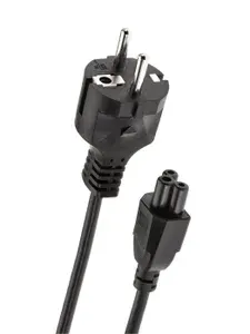 Кабель питания для ноутбука C5 TELECOM 1.8 метра 3pin 3A/ 220V сетевой шнур для зарядки провод с заземлением (TP022-1.8-BK)