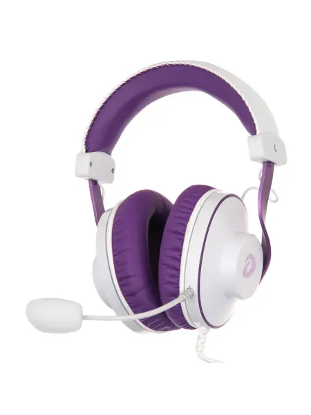 Dareu Игровые наушники EH745s белый-Purple