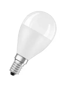 Светодиодная лампочка Osram 10 Ватт E14 холодный белый 6500K шар матовая, LED Value 865, 800лм 220-240V
