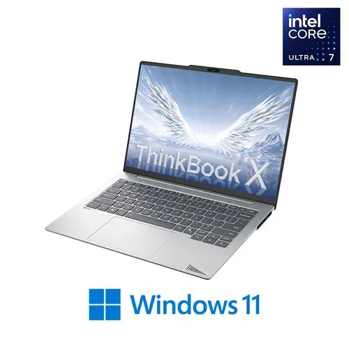 Lenovo ThinkBook X AI 2026 Ноутбук 14", Intel Core Ultra 7 258V, RAM 32 ГБ, SSD 1024 ГБ, Intel Arc 140V, Windows Home, (22BS0006CD), серебристый, Русская раскладка
